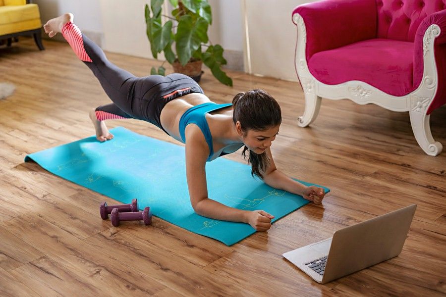 Exercise library preview